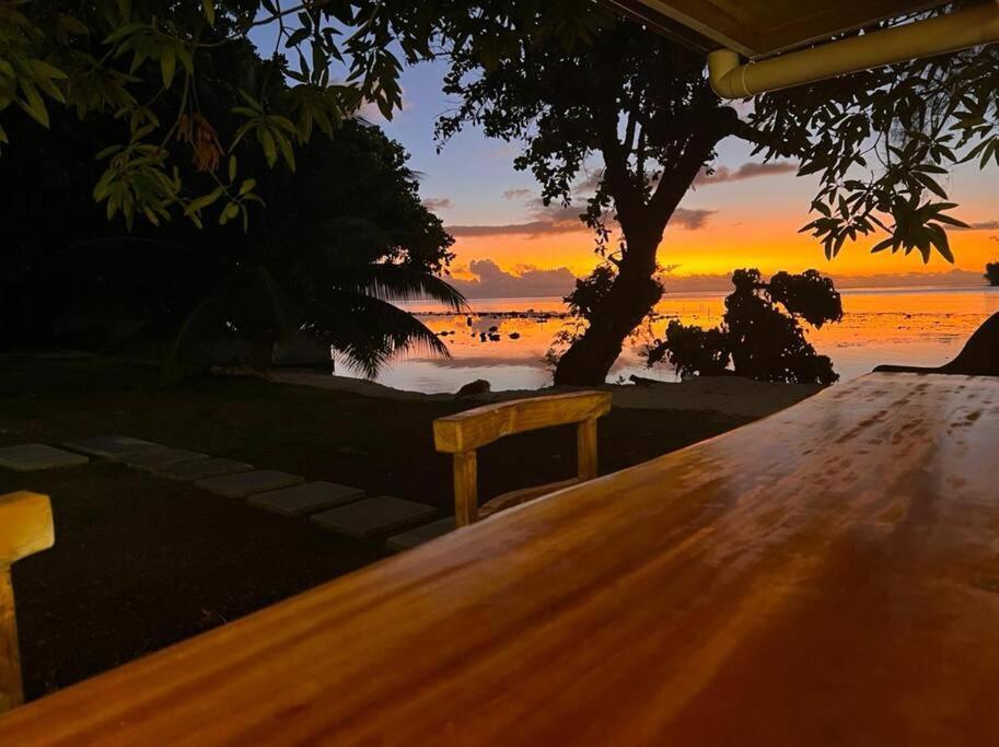 Bungalow Tiarii, Avec Acces Direct A Une Plage Privee Tevaitoa 外观 照片