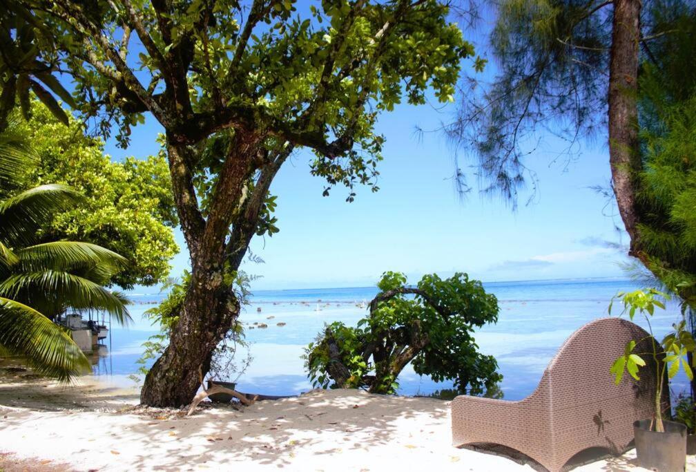 Bungalow Tiarii, Avec Acces Direct A Une Plage Privee Tevaitoa 外观 照片